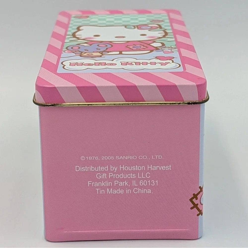 Sanrio Hello Kitty Pink Metal Locker Coin Bank Vintage 2005 Y2K Houston Harvest